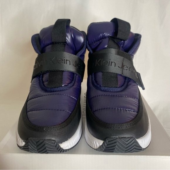 Calvin Klein Dark Blue 400 Mabon Shoe Size 10 M New - Picture 3 of 7